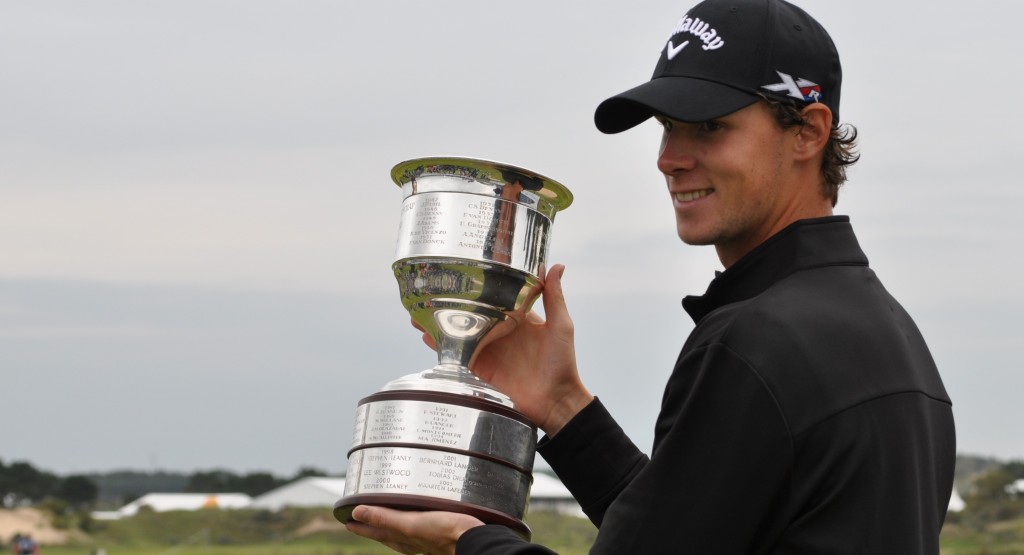 DSC_0516  Thomas Pieters with trophy